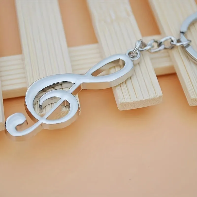 Music Note Keychain for Music Fans  Stylish and Durable Charm