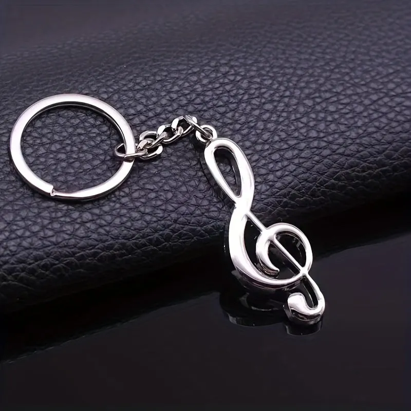 Music Note Keychain for Music Fans  Stylish and Durable Charm