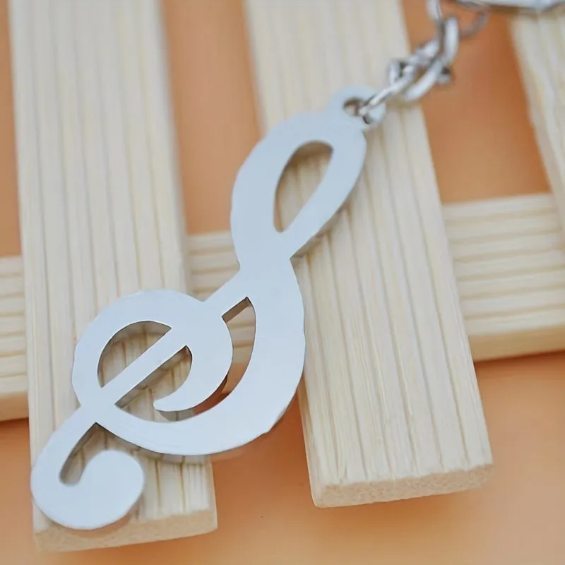 Music Note Keychain for Music Fans  Stylish and Durable Charm