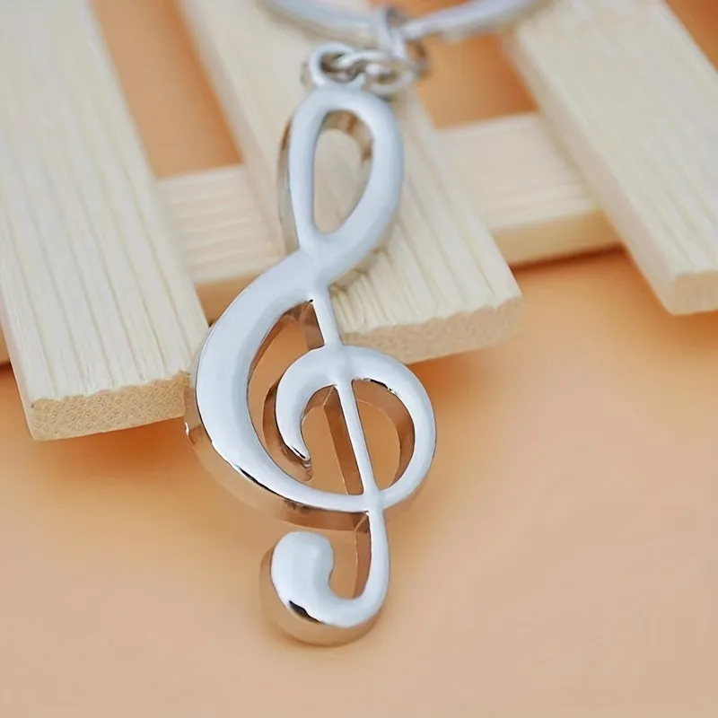 Music Note Keychain for Music Fans  Stylish and Durable Charm