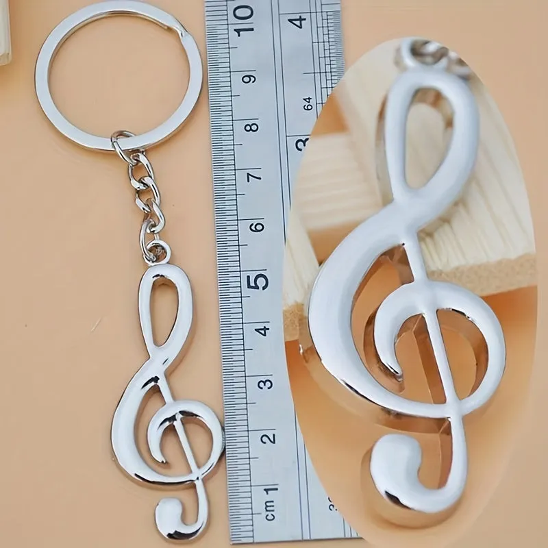 Music Note Keychain for Music Fans  Stylish and Durable Charm