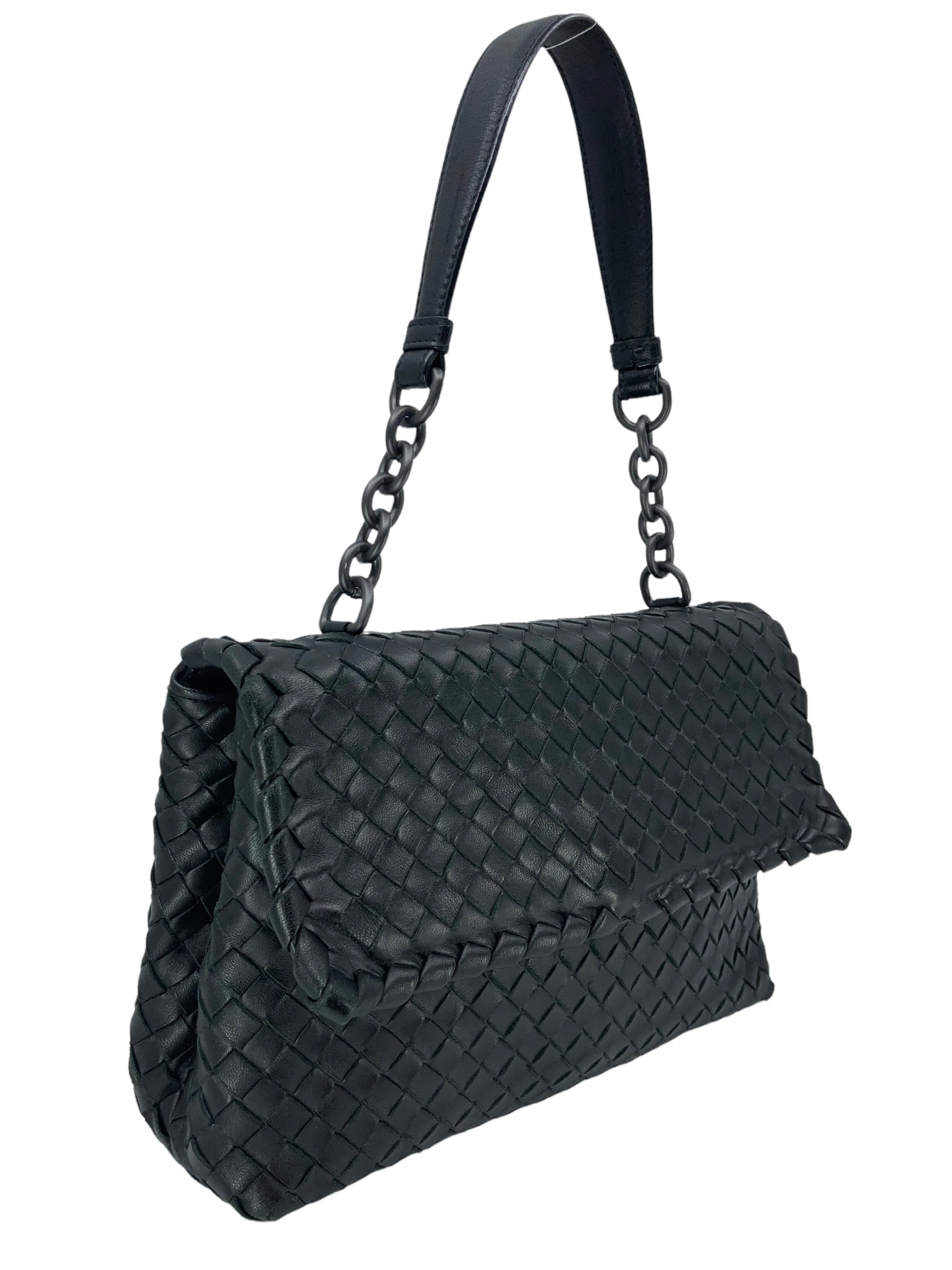 Nappa Intrecciato Small Olimpia Shoulder Bag