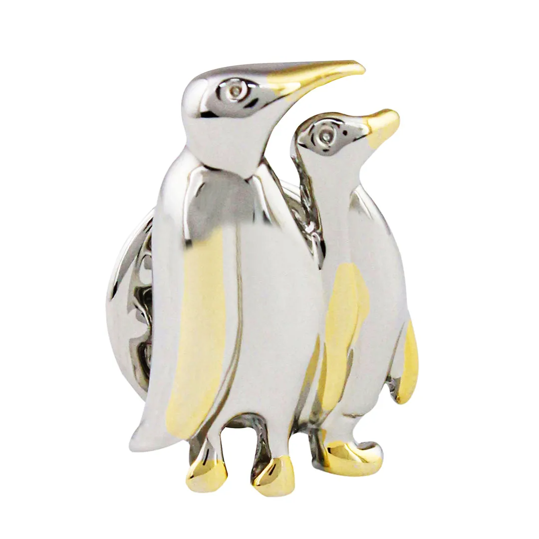 Peluche Penguin Styled Lapel Pin