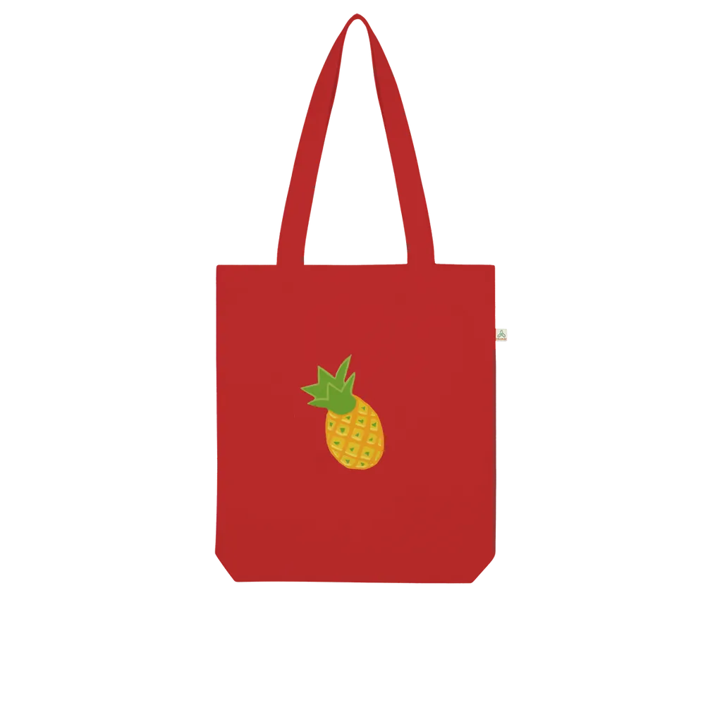 Pineapple Organic Tote Bag