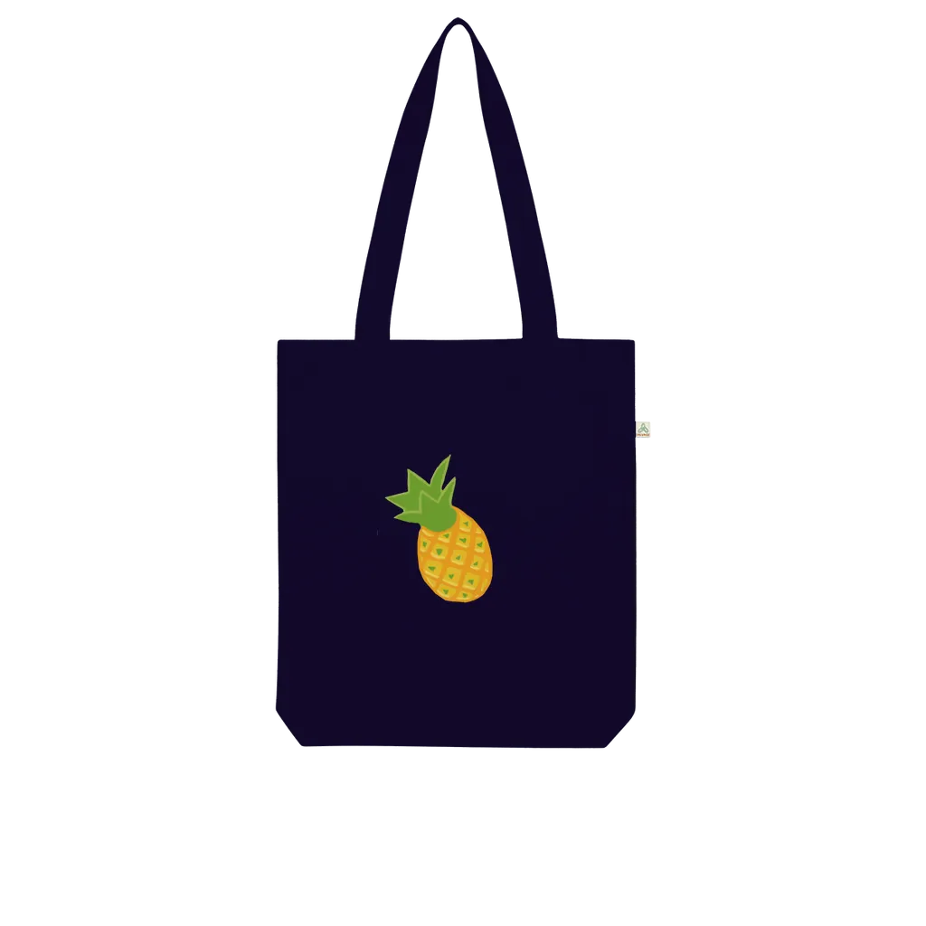 Pineapple Organic Tote Bag