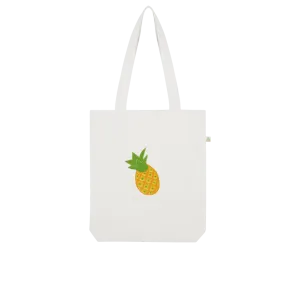 Pineapple Organic Tote Bag