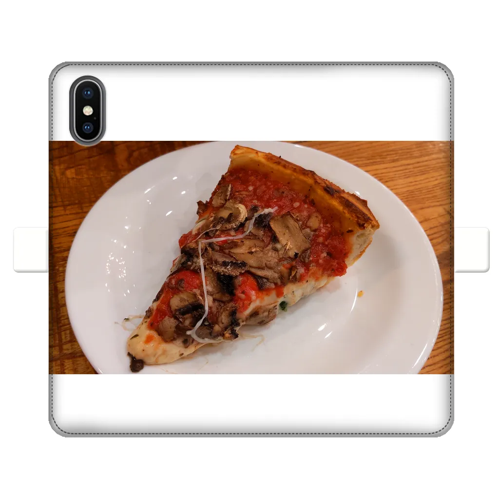 PizzaonPlate Fully Printed Wallet Cases