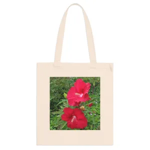 Red Flowers Tote Bag