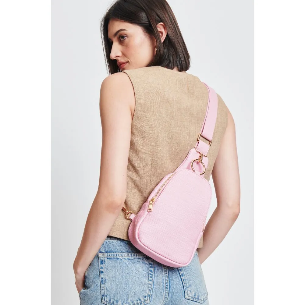 Regina - Coated Canvas Sling Backpack