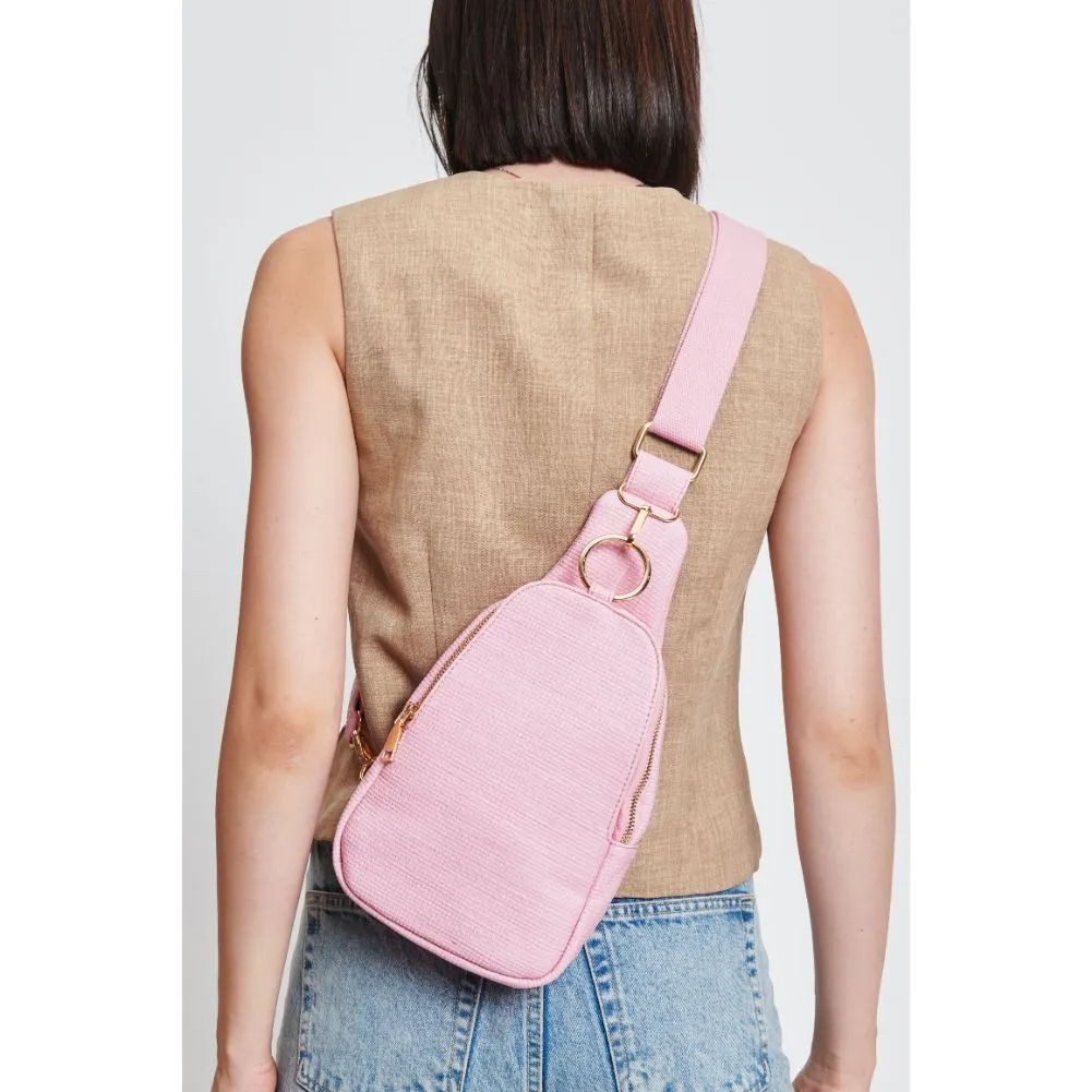 Regina - Coated Canvas Sling Backpack