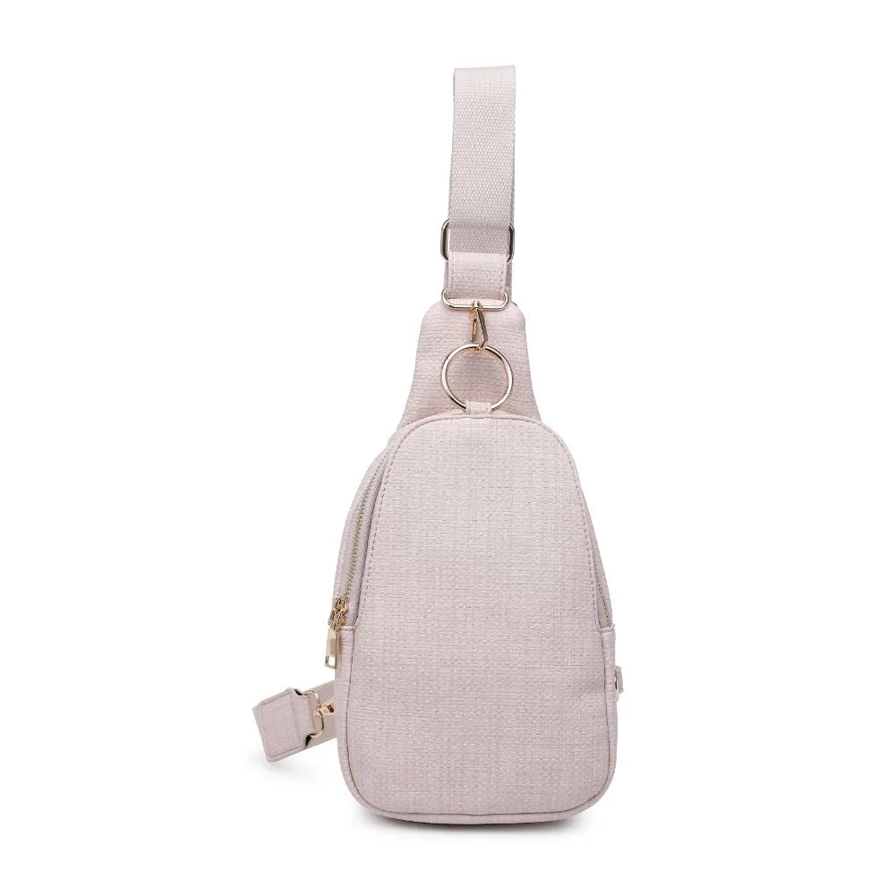 Regina - Coated Canvas Sling Backpack