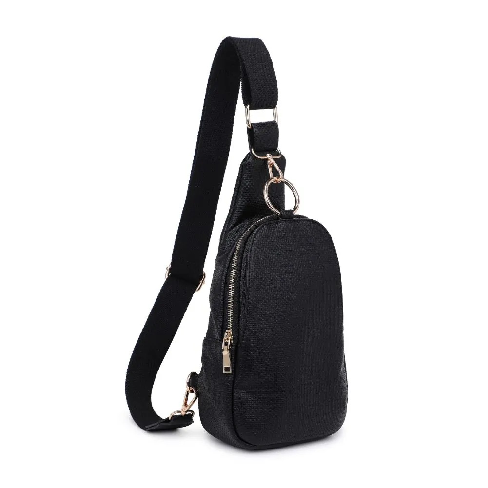 Regina - Coated Canvas Sling Backpack