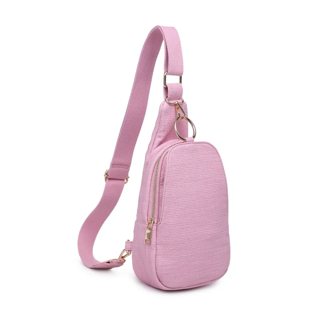 Regina - Coated Canvas Sling Backpack