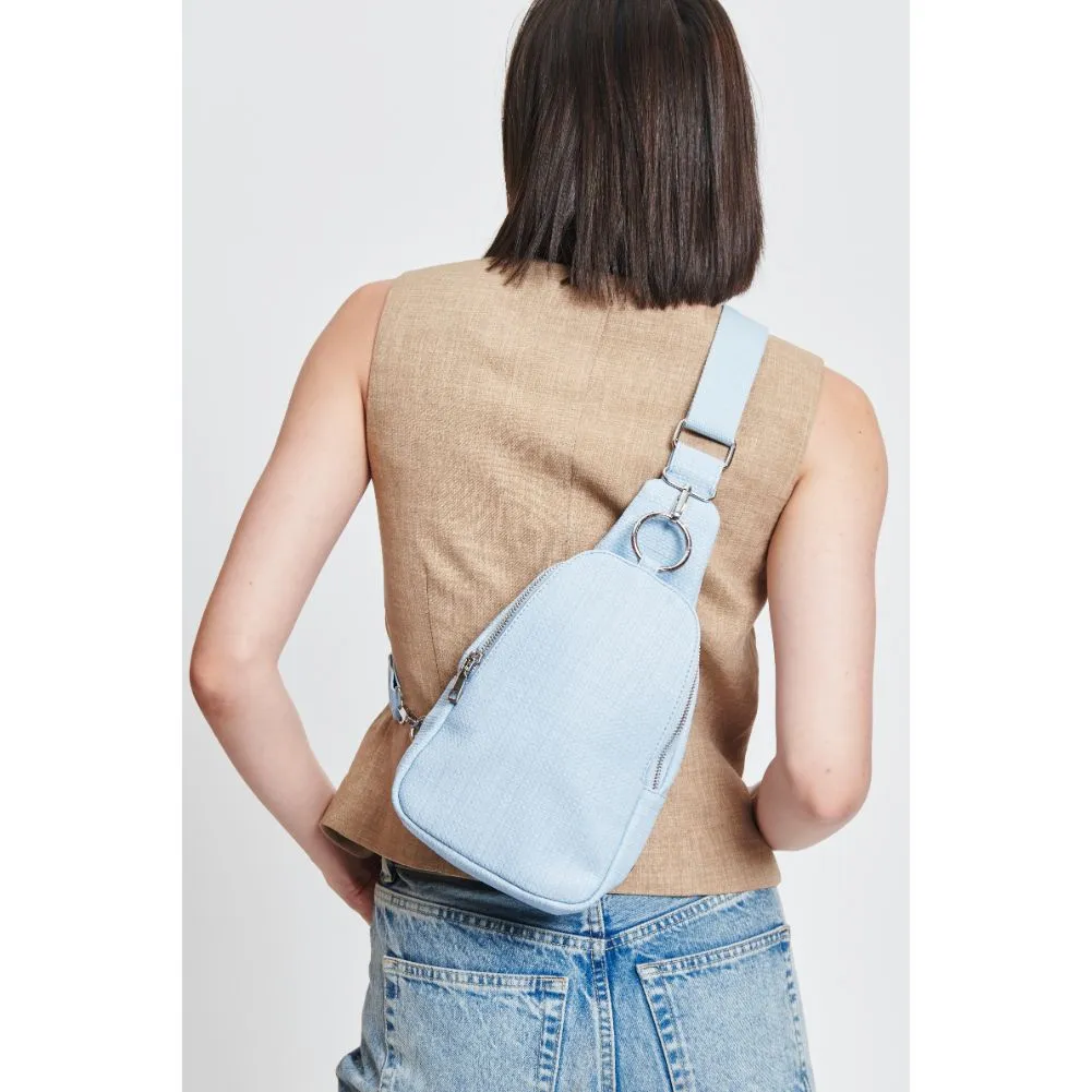 Regina - Coated Canvas Sling Backpack