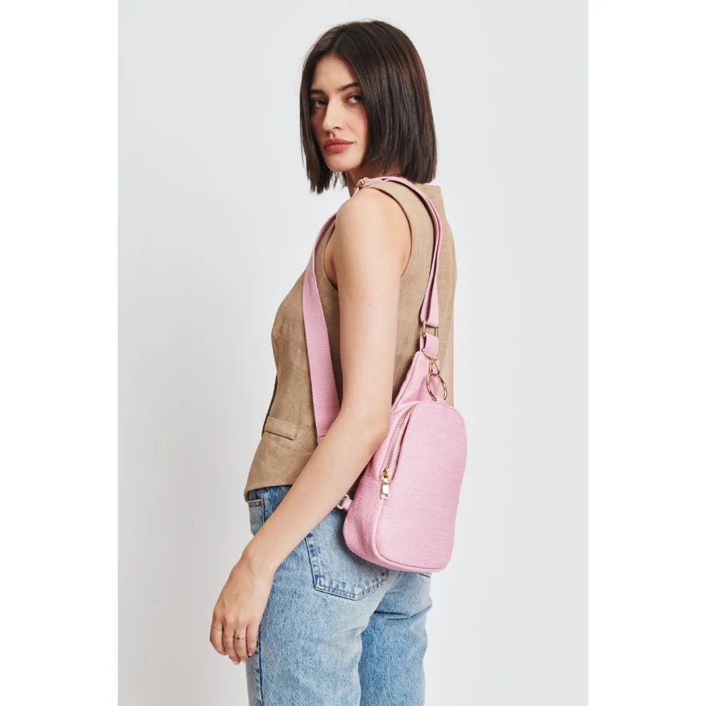 Regina - Coated Canvas Sling Backpack