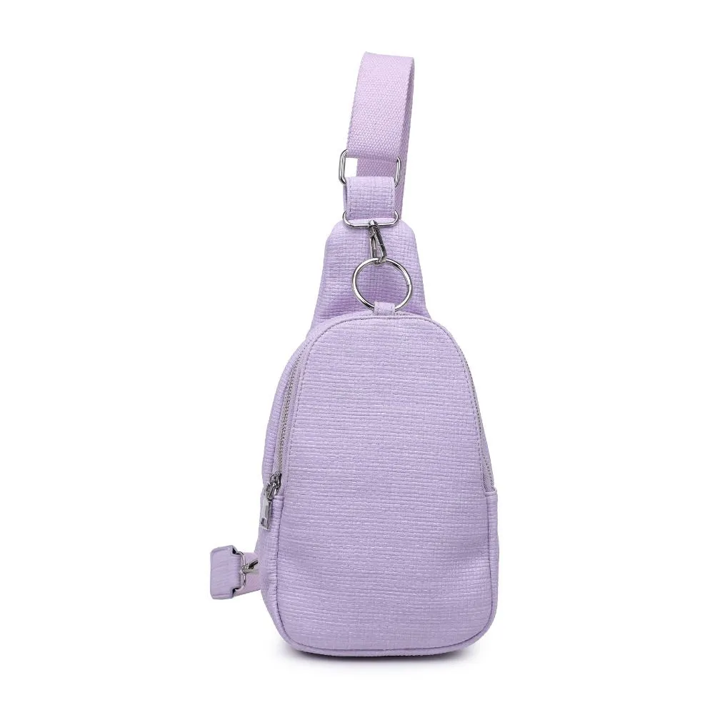 Regina - Coated Canvas Sling Backpack