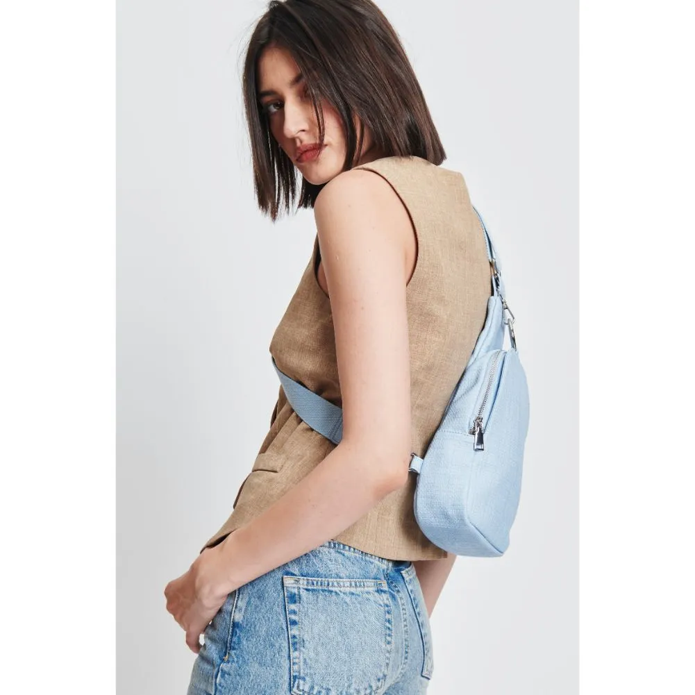 Regina - Coated Canvas Sling Backpack