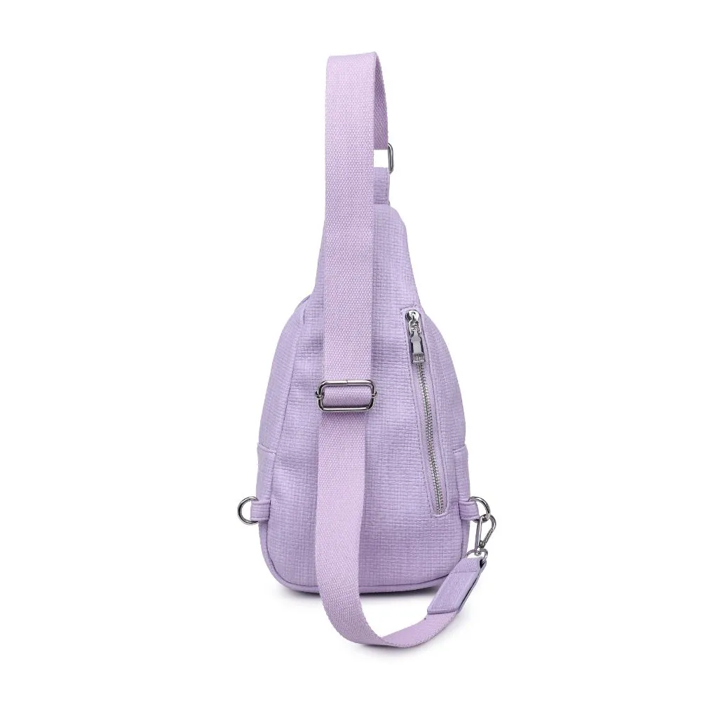 Regina - Coated Canvas Sling Backpack