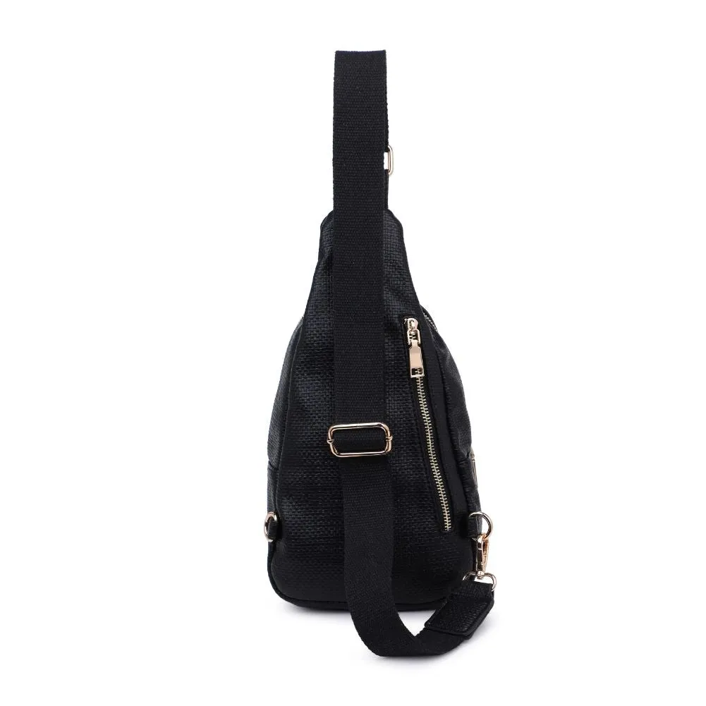 Regina - Coated Canvas Sling Backpack