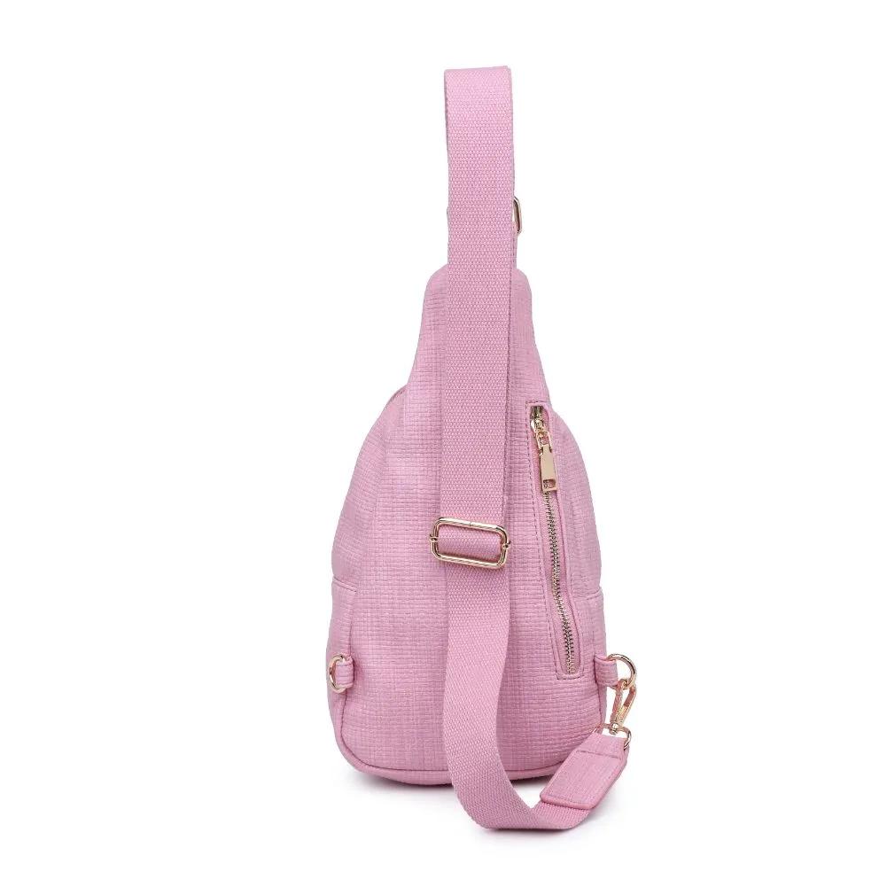 Regina - Coated Canvas Sling Backpack