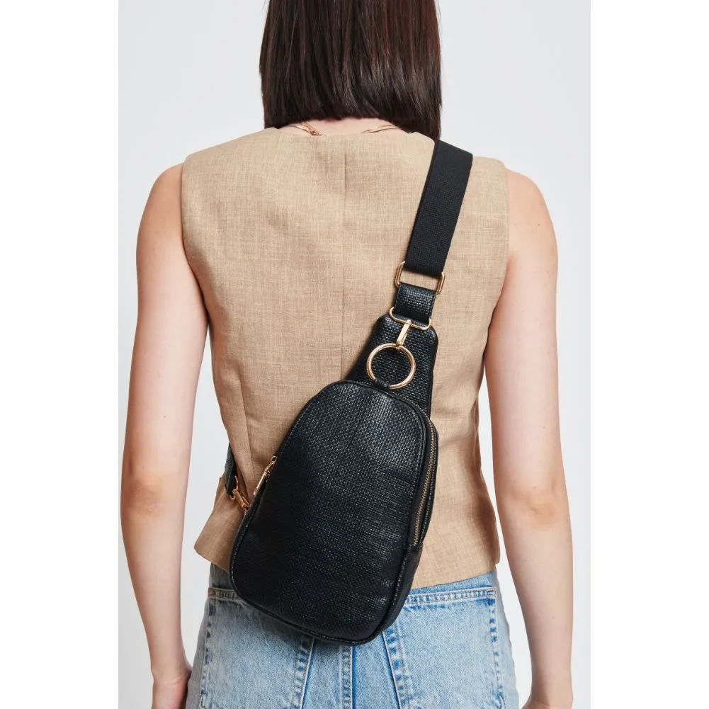 Regina - Coated Canvas Sling Backpack