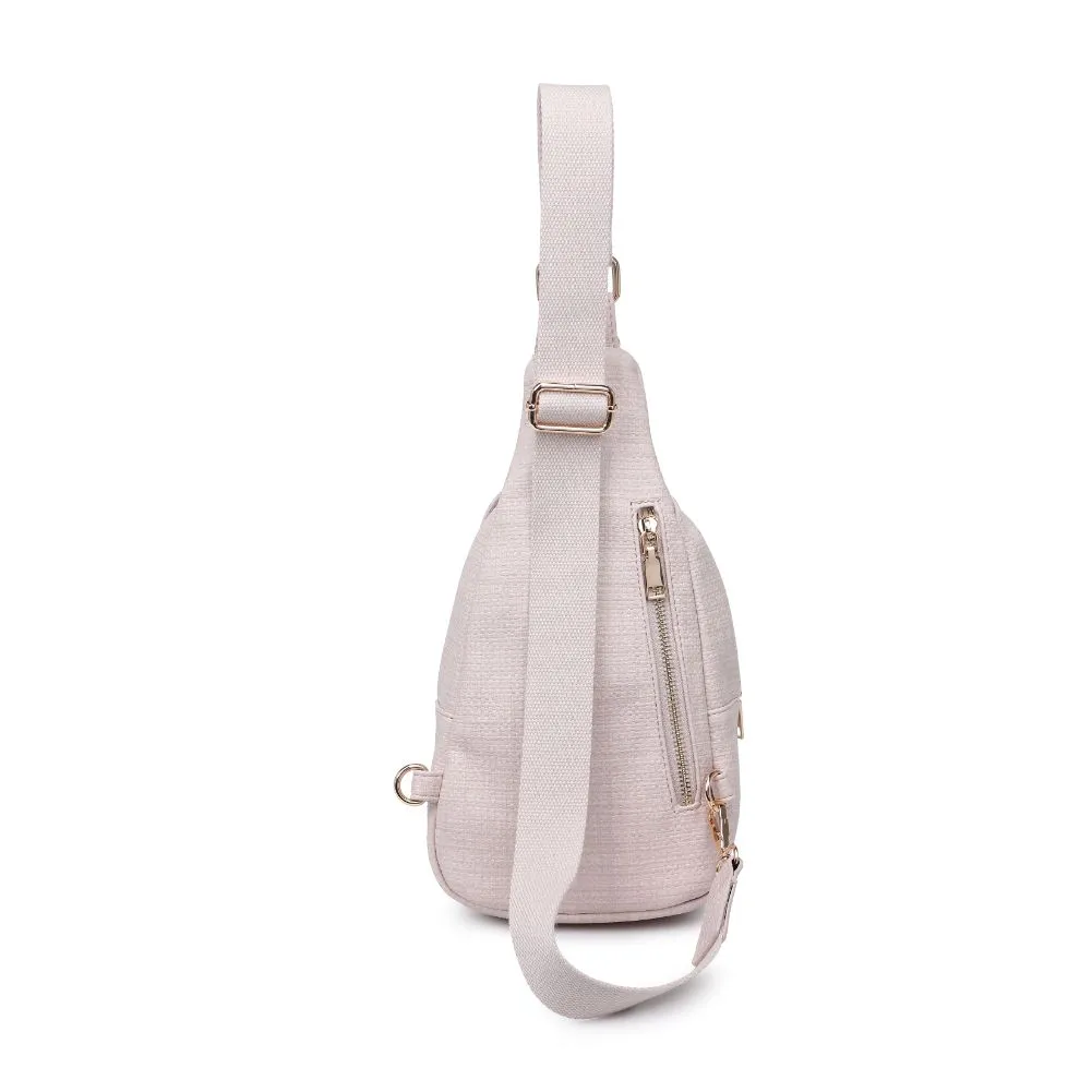 Regina - Coated Canvas Sling Backpack