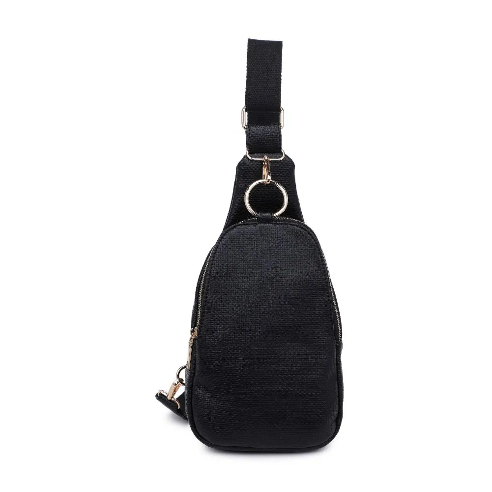 Regina - Coated Canvas Sling Backpack