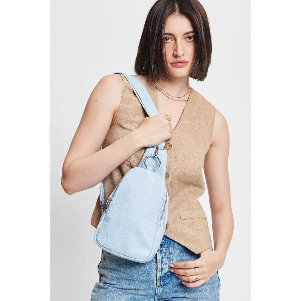 Regina - Coated Canvas Sling Backpack