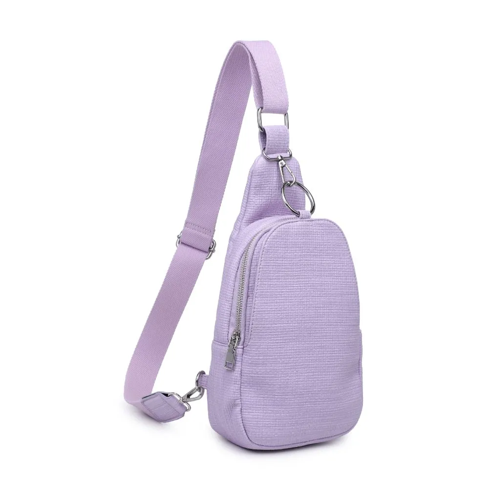 Regina - Coated Canvas Sling Backpack