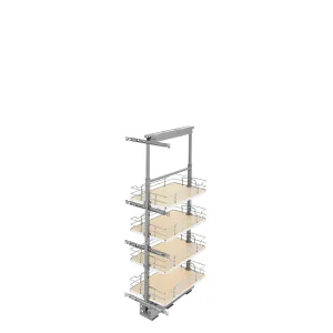 Rev-A-Shelf / 5343-13-MP / Adjustable Solid Surface Pantry System for Tall Pantry Cabinets