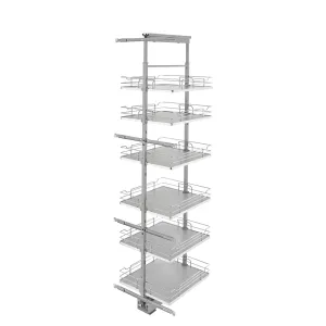 Rev-A-Shelf / 5373-19-GR / Adjustable Solid Surface Pantry System for Tall Pantry Cabinets