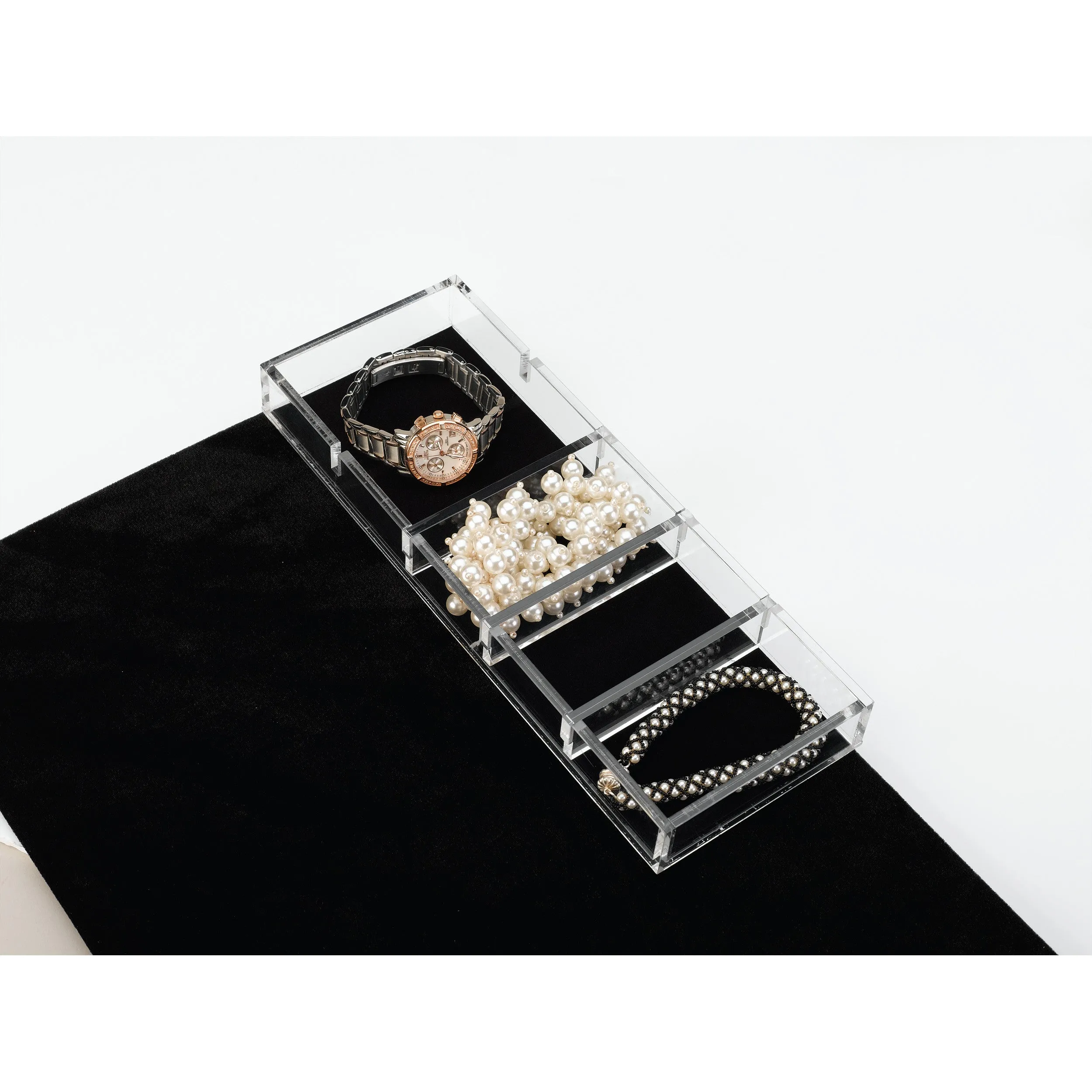 Rev-A-Shelf / CA-SMORG-1 / Acrylic  Jewelry Organizer to use in Rev-A-Shelf® Closet Drawers