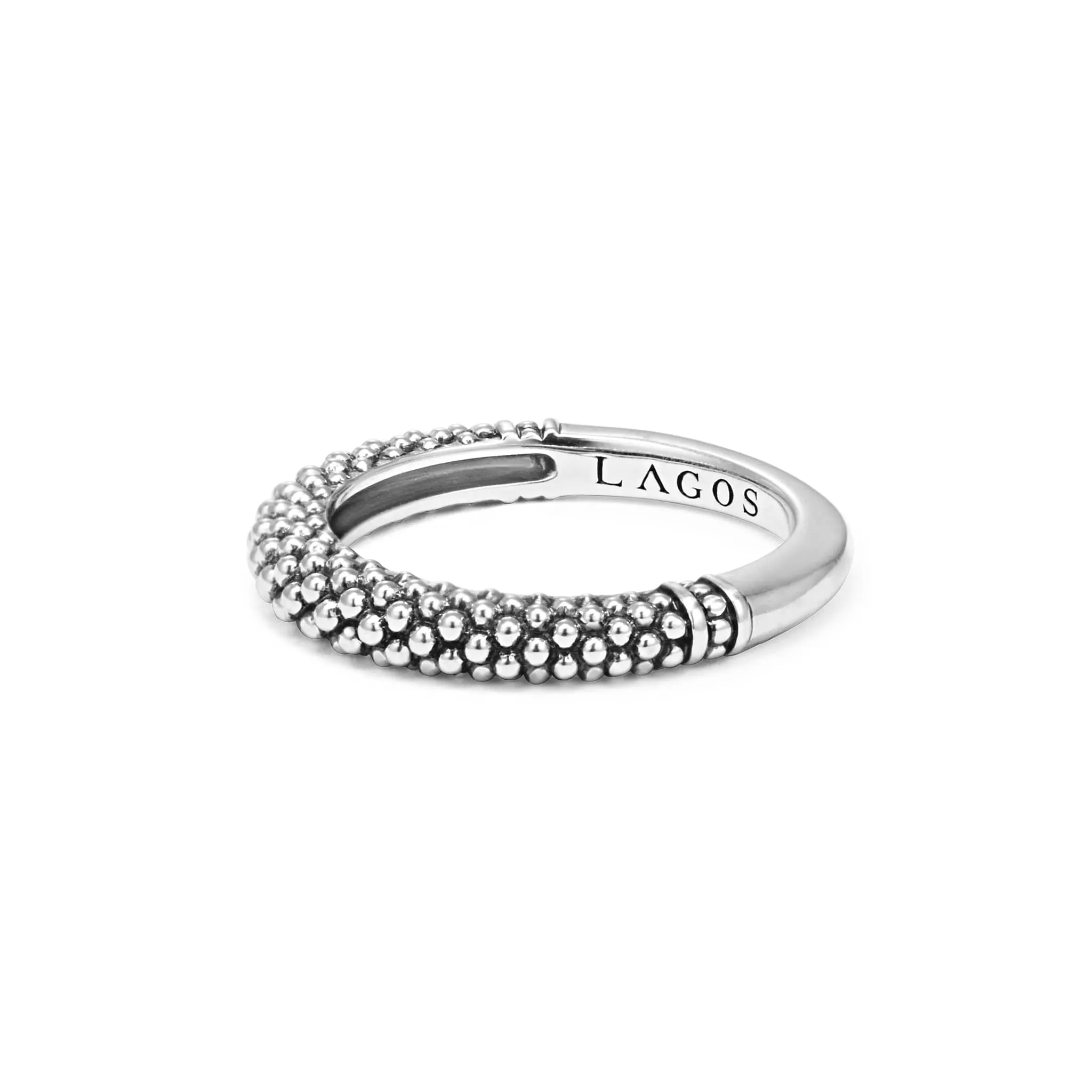 Signature Caviar Caviar Stacking Ring