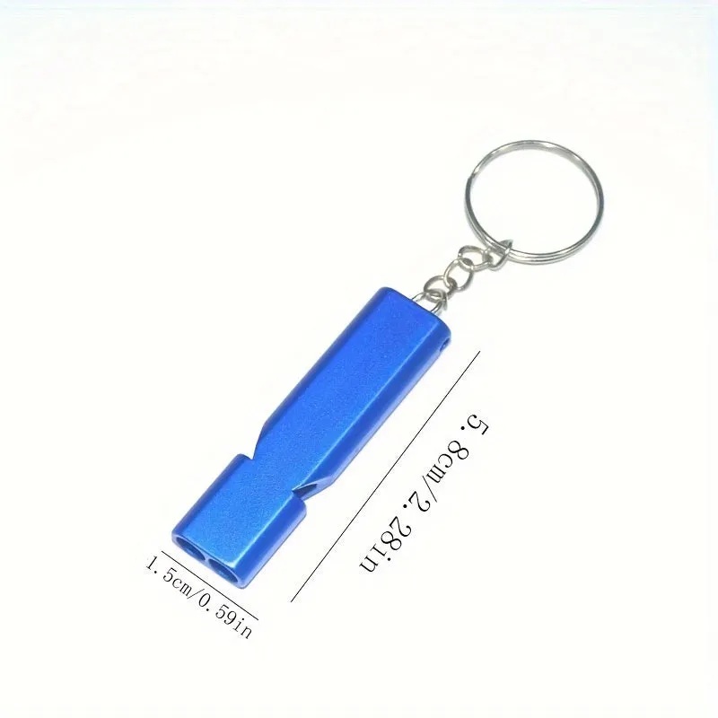 Survival Whistle Keychain for Outdoor Adventures