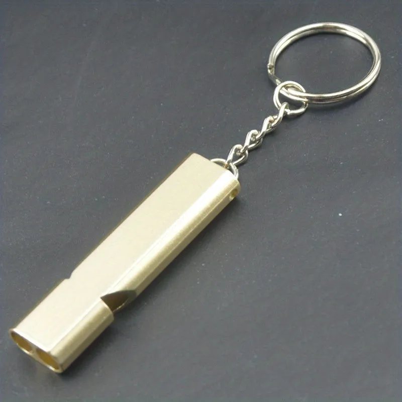 Survival Whistle Keychain for Outdoor Adventures