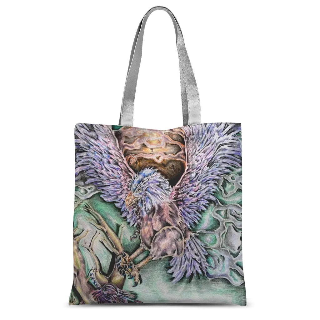 The Hawk Classic Sublimation Tote Bag