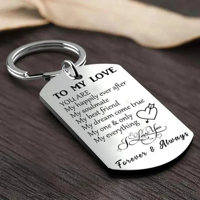 You Are My Happily Ever After Keychain Pendant