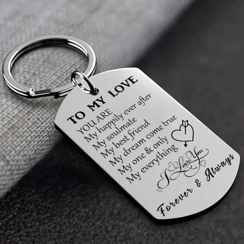 You Are My Happily Ever After Keychain Pendant